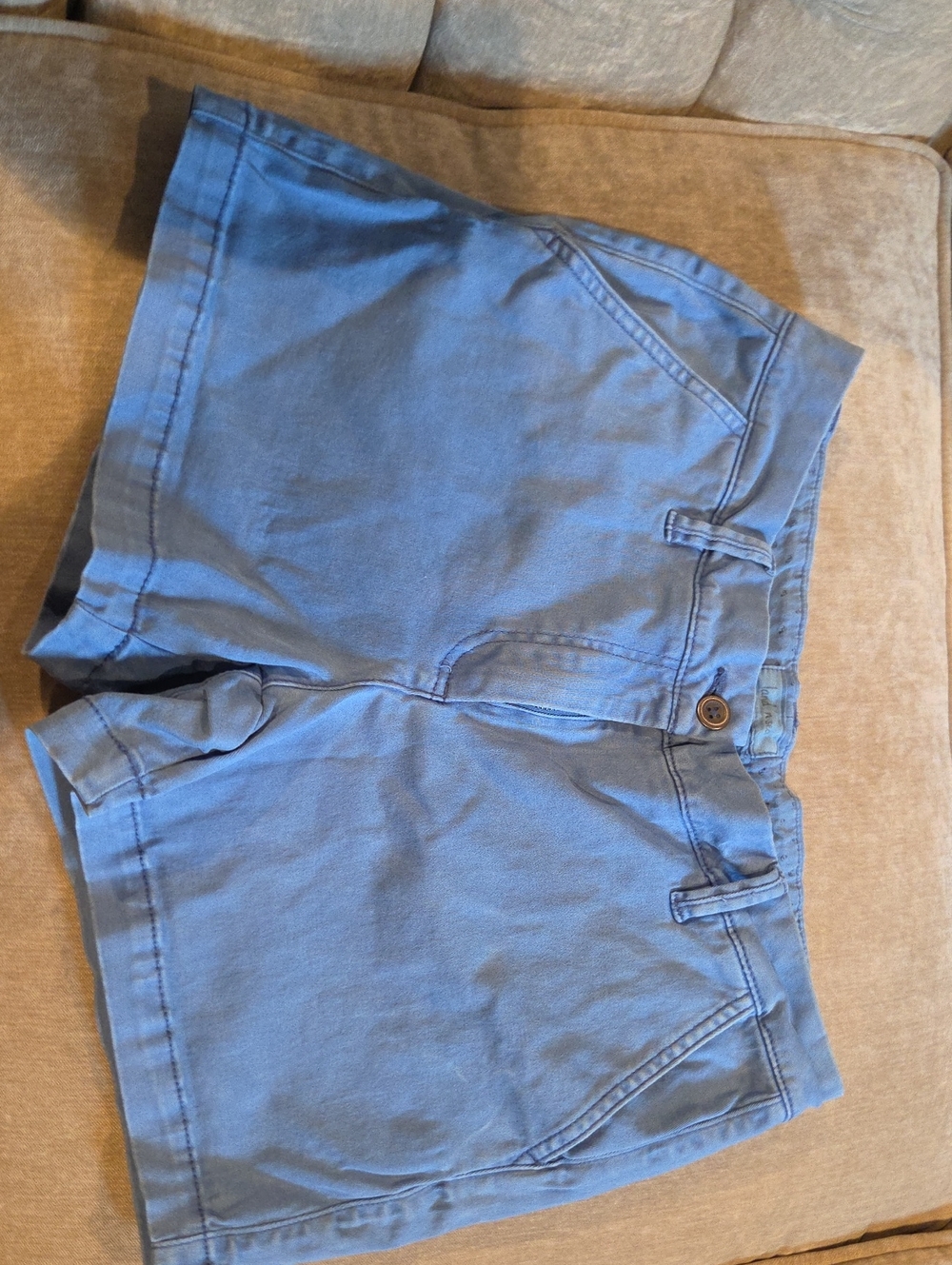 Land 'N Sea Women’s Light Blue Casual Cotton Shorts